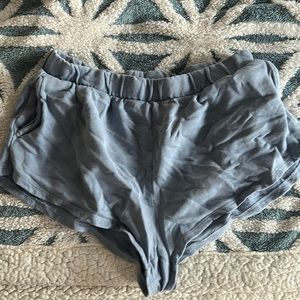 Brandy baby blue pj shorts